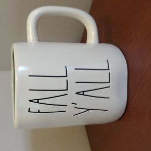 Rae Dunn Fall Y'All Leaf Mug